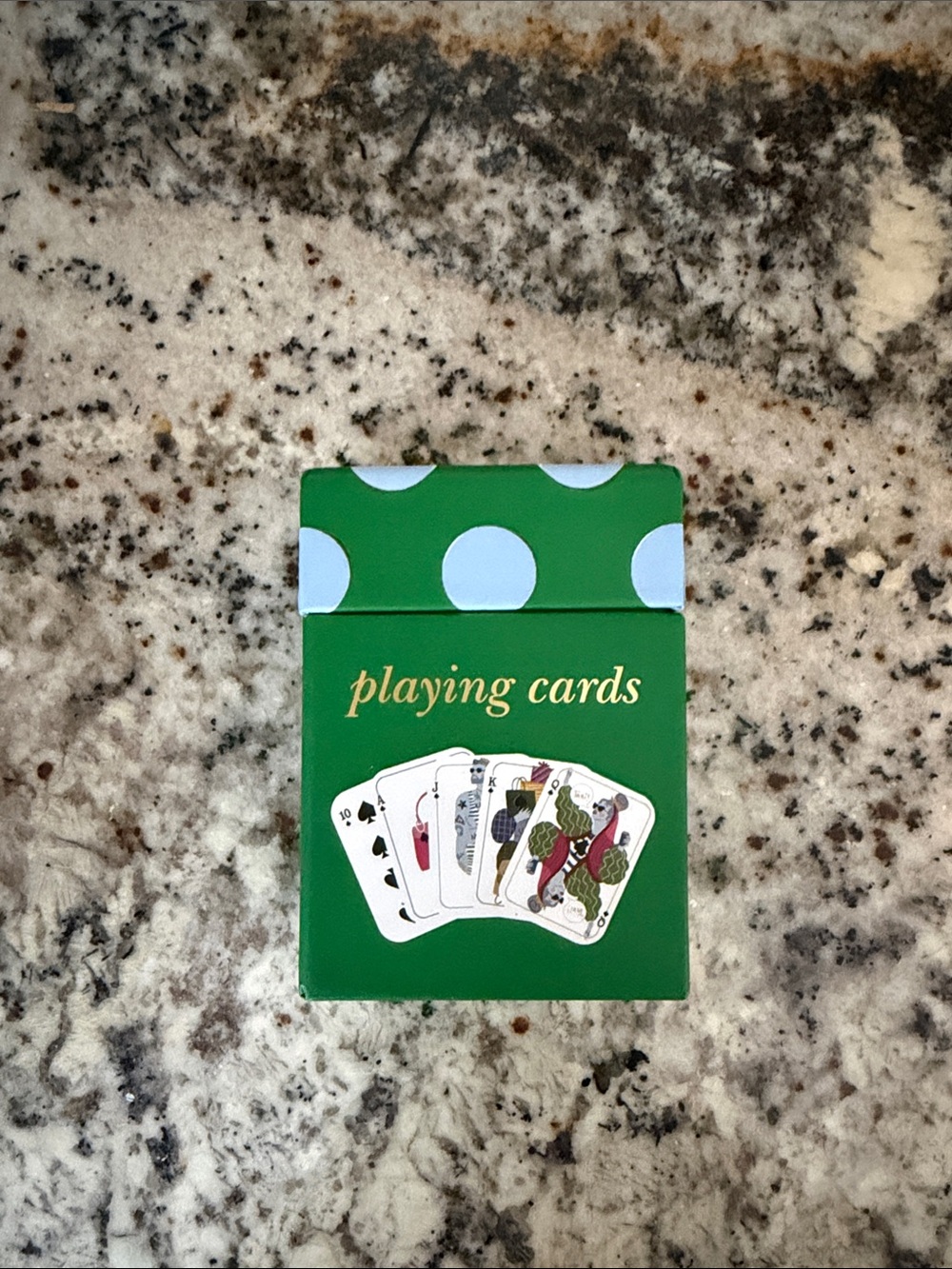 Kate spade playing cards